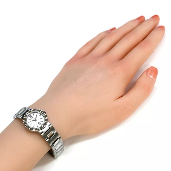 BVLGARI Bulgari Bulgari Watches BB23SS Stainless Steel Pink shell used main image 9